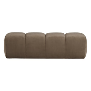 WOOOD Mojo eetbank 164 cm velvet Taupe