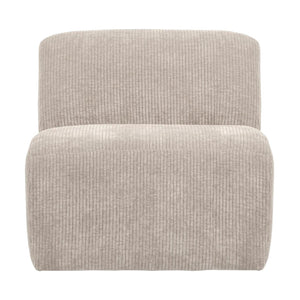 WOOOD Mojo Base 1-zits bank rib Ecru