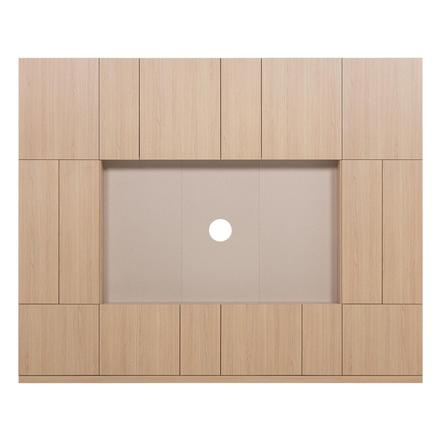 WOOOD Build wandkast 268 cm Naturel