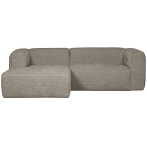 WOOOD Bean chaise longue bank links Grove Melange Travertin