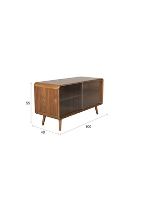 Zuiver Rise dressoir 100 cm Walnoot