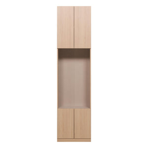 WOOOD Build opbergkast 54 cm open Naturel