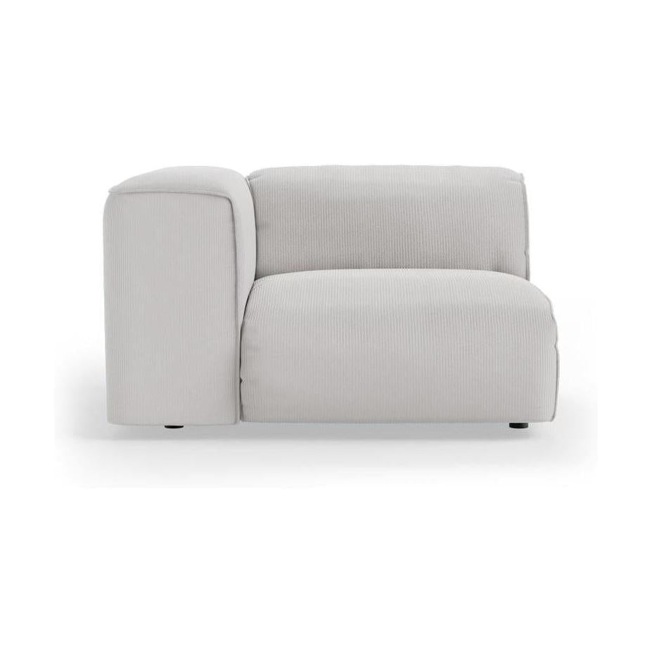 HKliving Flake bank left Corduroy Rib Cream