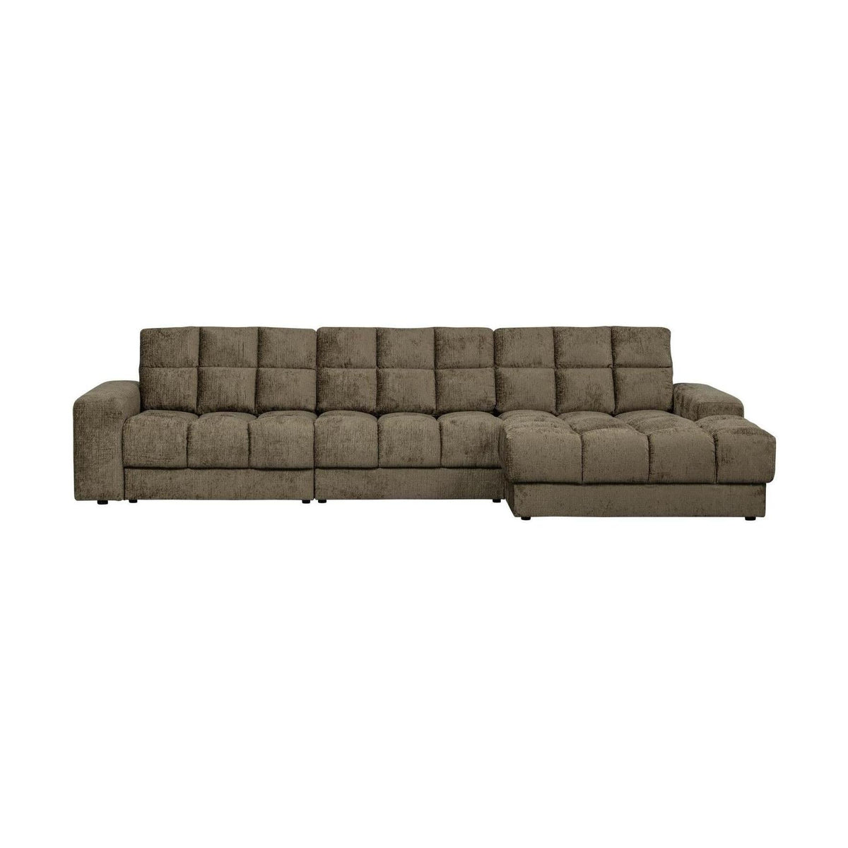 WOOOD Second Date chaise longue bank rechts structure velvet Bonsai