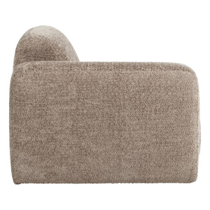 WOOOD Mojo Base 1-zits element arm links wollig Donkerzand