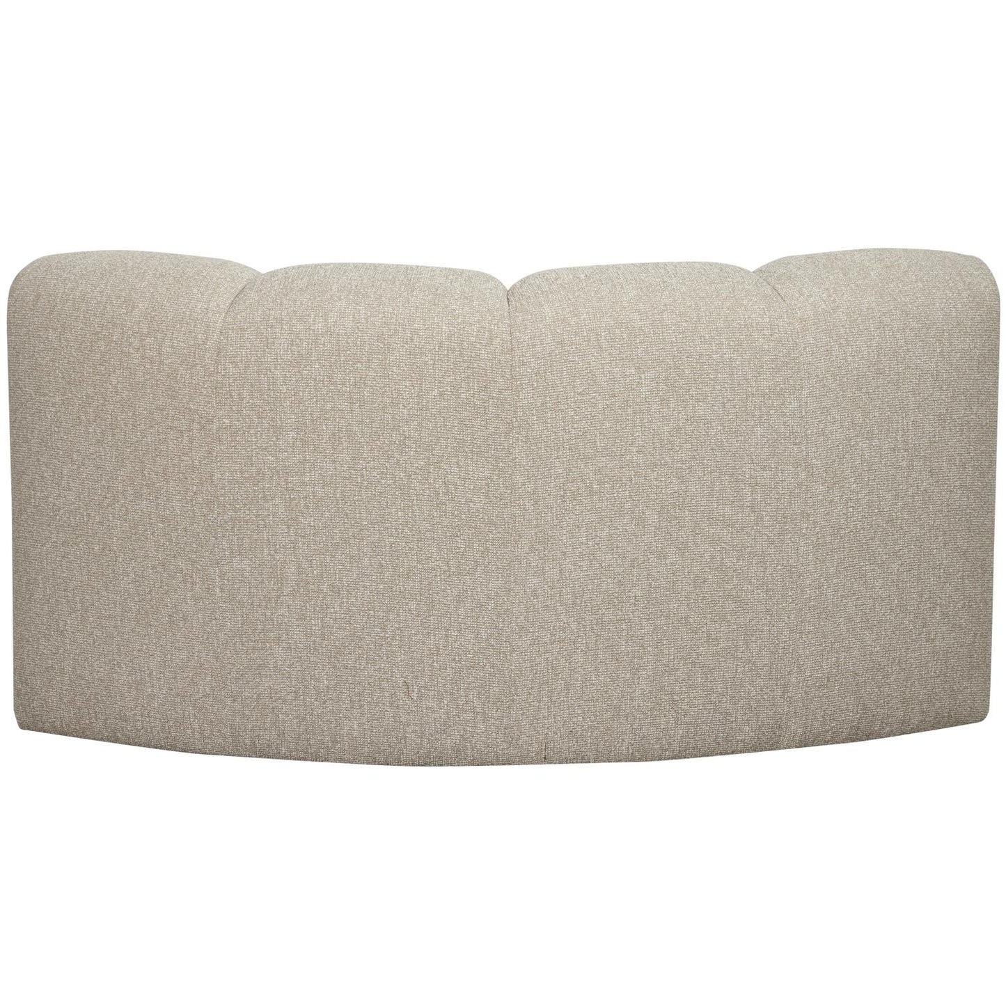 WOOOD Mojo bank hoekelement bouclé Beige Melange
