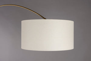 Dutchbone Archie vloerlamp Wit en Goud