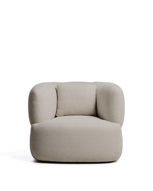 Kave Home Martina fauteuil chenille Stone