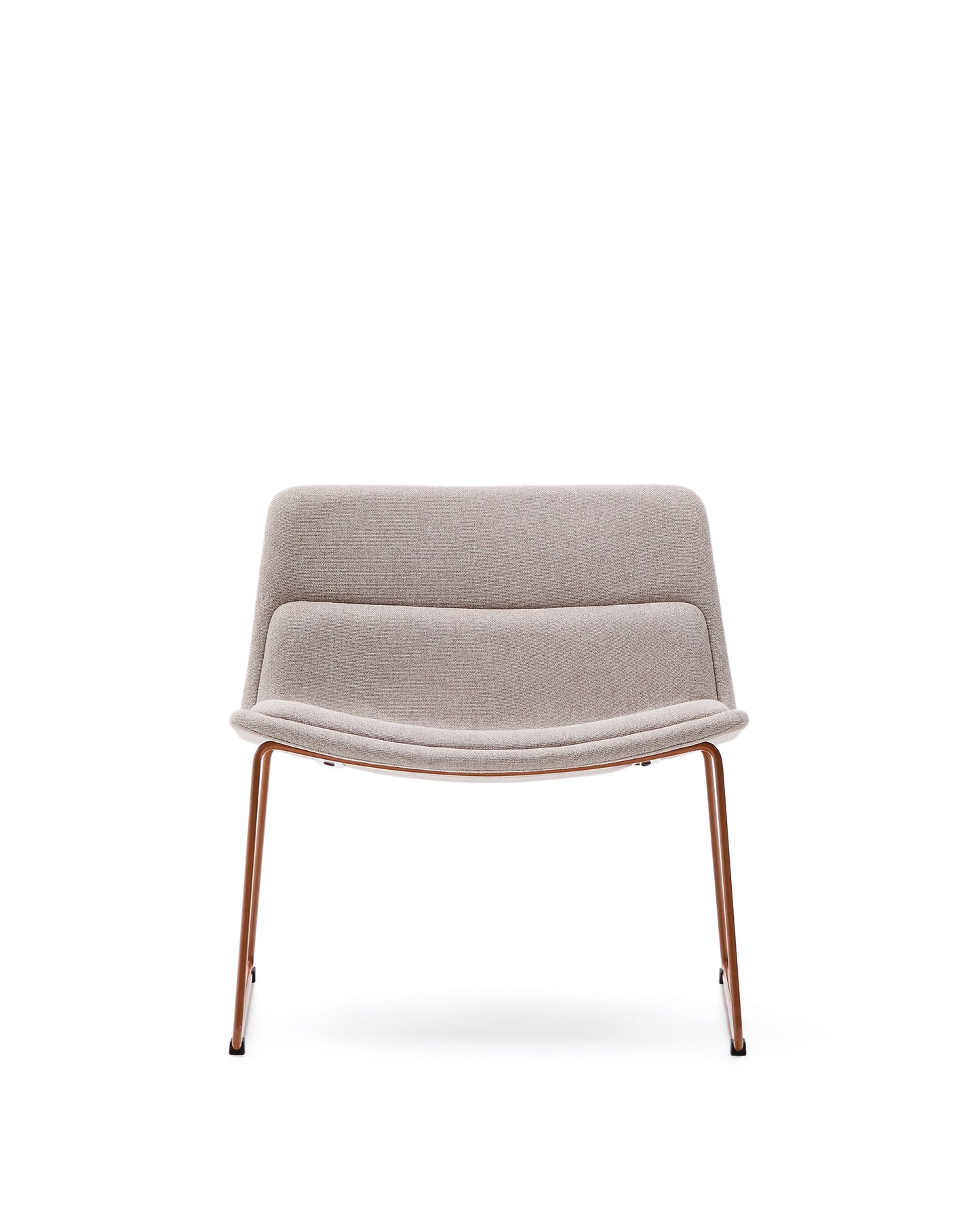 Kave Home Zahara fauteuil Beige/Terracotta