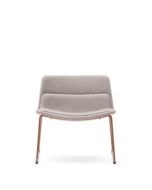 Kave Home Zahara fauteuil Beige/Terracotta