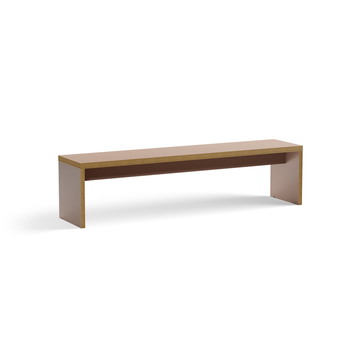 HKliving Bench eetkamerbank 180 cm Clay