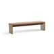 HKliving Bench eetkamerbank 180 cm Clay