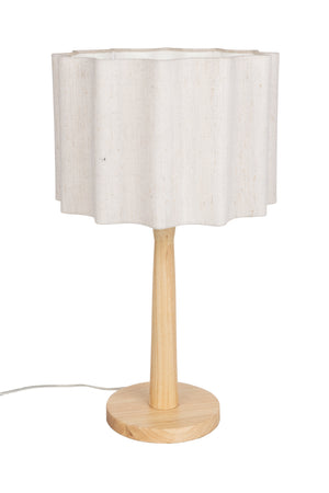 Dutchbone Scallop tafellamp Naturel