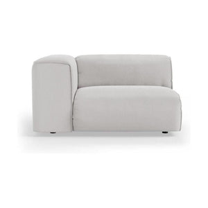 HKliving Flake bank left 1,5-seat Corduroy Rib Cream
