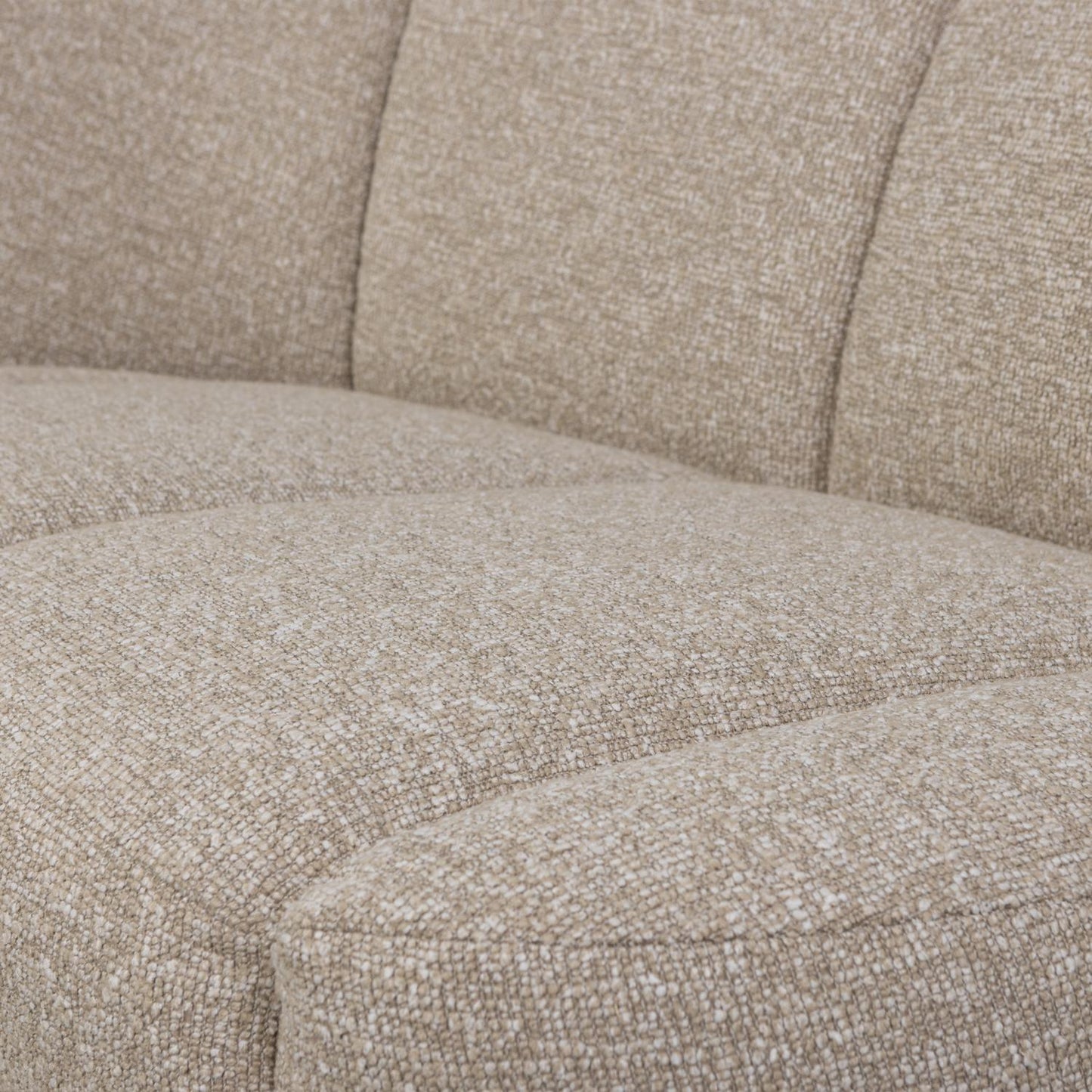 WOOOD Mojo 2-zits bankje arm links bouclé Beige