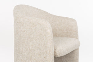 Zuiver Contour eetkamerstoel Beige
