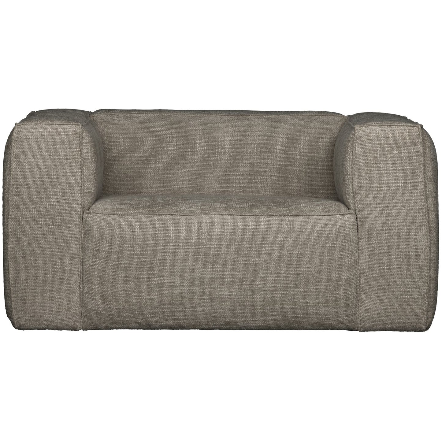 WOOOD Bean fauteuil Grove Melange Stof Travertin