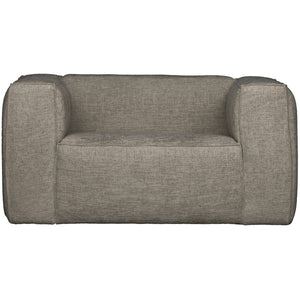 WOOOD Bean fauteuil Grove Melange Stof Travertin