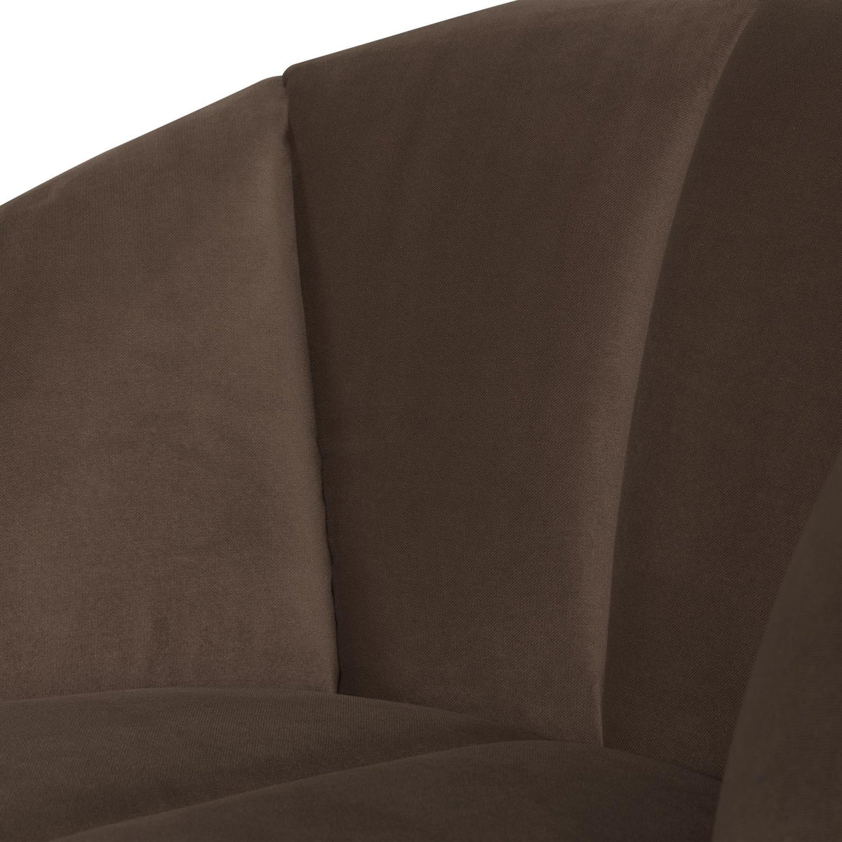WOOOD Mojo draaifauteuil velvet Bruin