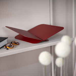Spinder Design Atalanta boekenstandaard Burgundy