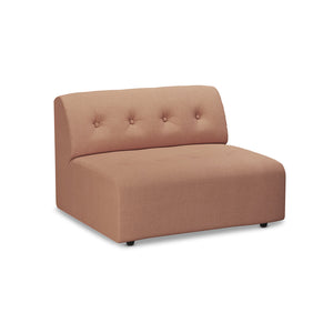 HKliving Vint 1,5-zits bank middle Linen Dusty Rose