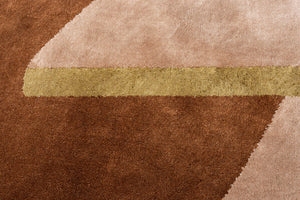 Zuiver Phila vloerkleed 257x160 cm Terra