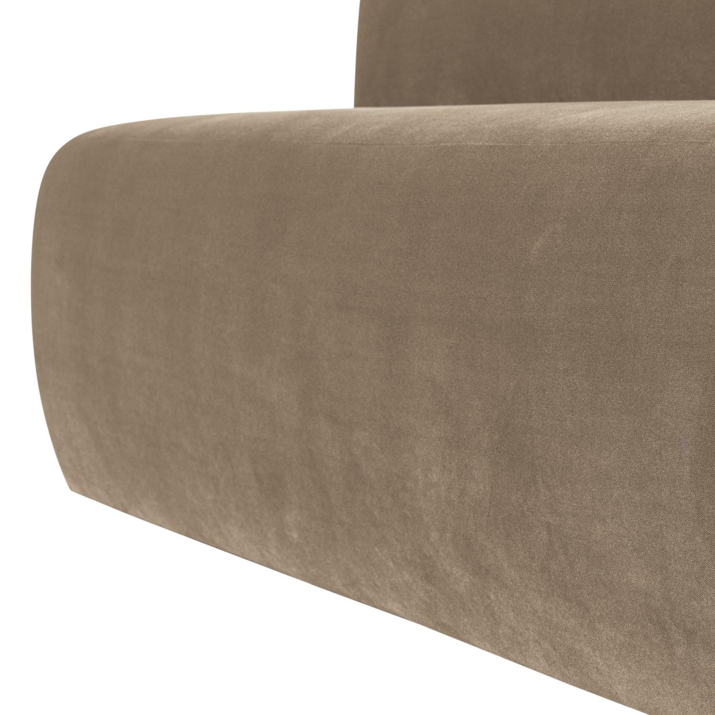 WOOOD Mojo Base eetkamerbank 164 cm velvet Khaki