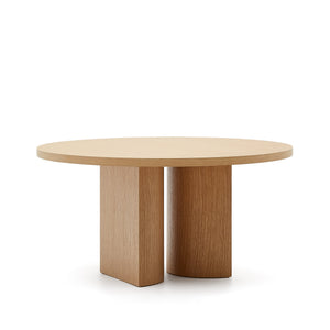 Kave Home Nealy eettafel Ø150 cm Naturel