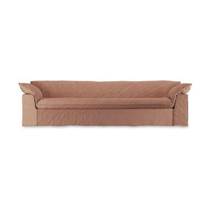 HKliving Nomad bank 305 cm Linen Dusty Rose