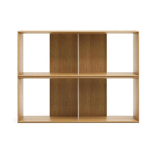 Kave Home Litto kast 2 modulaire planken eiken