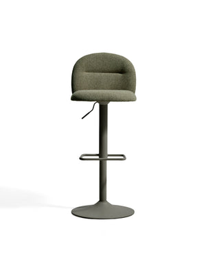 Kave Home Arino barkruk H86 chenille Green