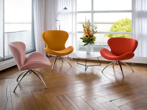 Bree's New World Ruby fauteuil verchroomd Serra 81