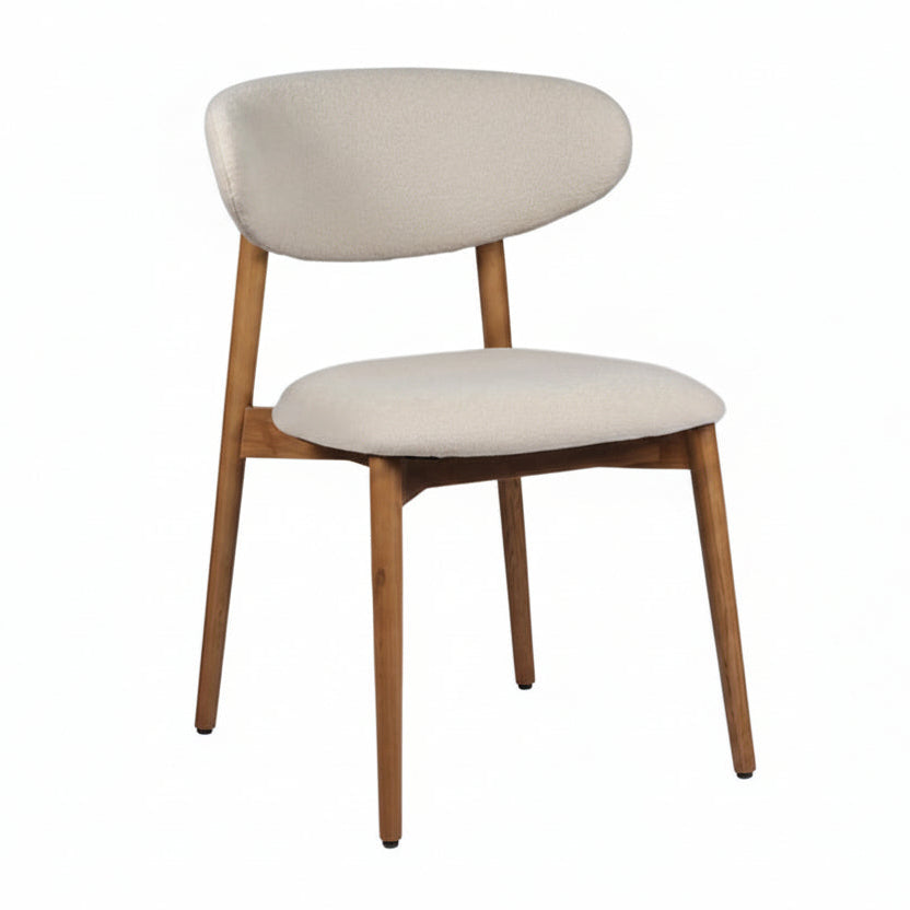 HelloChair HC36 Livi eetkamerstoel Beach Zand hout tabacco