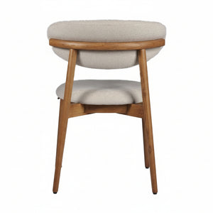 HelloChair HC36 Livi eetkamerstoel Beach Zand hout tabacco