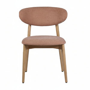 HelloChair HC36 Livi eetkamerstoel Beach Roze hout naturel