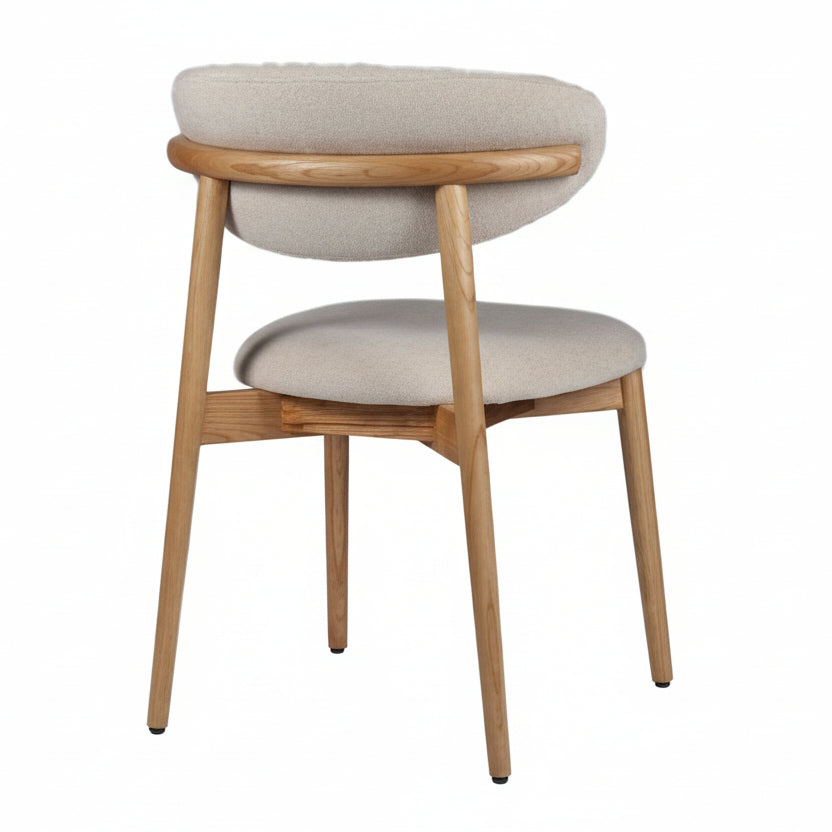 HelloChair HC36 Livi eetkamerstoel Beach Zand hout naturel