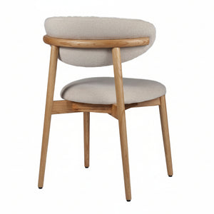 HelloChair HC36 Livi eetkamerstoel Beach Zand hout naturel