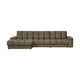 WOOOD Second Date chaise longue bank links structure velvet Bonsai