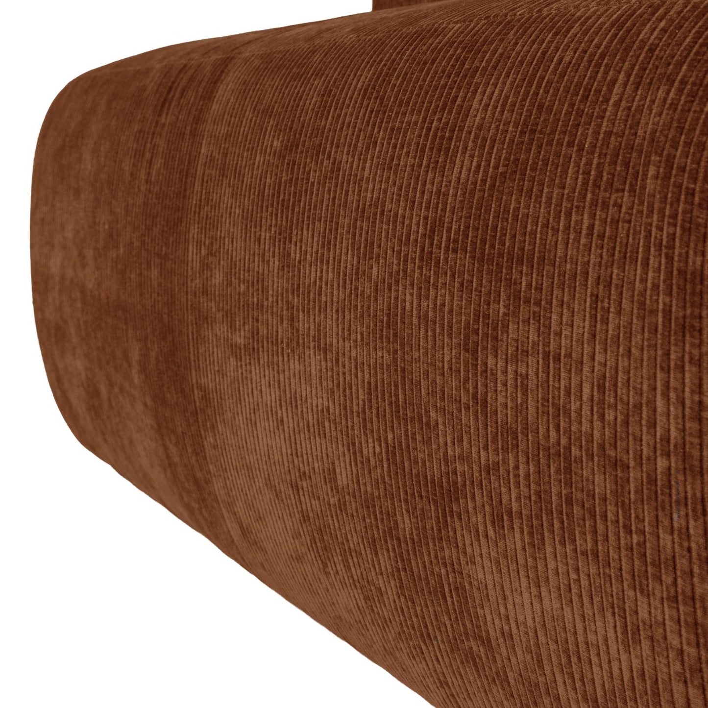 WOOOD Mojo Base eetkamerbank 164 cm rib Roestbruin