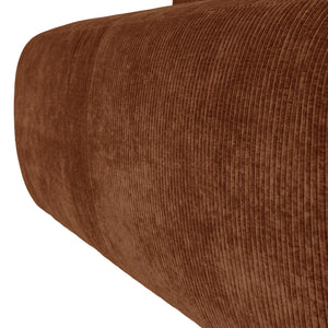 WOOOD Mojo Base eetkamerbank 164 cm rib Roestbruin