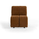 HKliving Wave bank middle small Royal Velvet Caramel