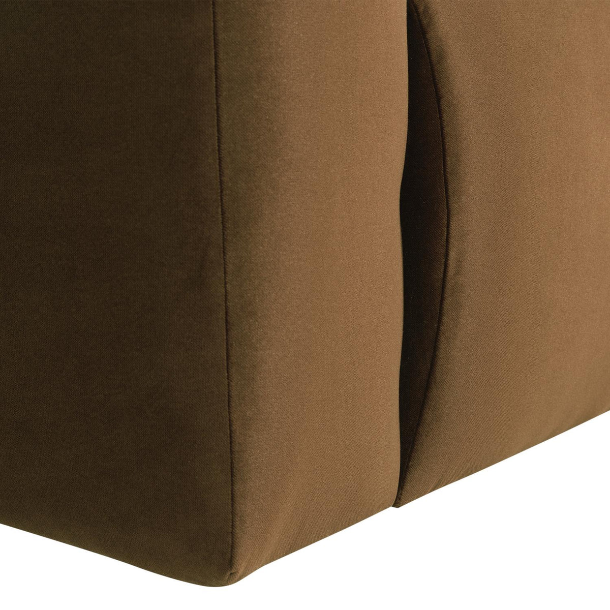 WOOOD Mojo Base 1-zits bank arm links velvet Honinggeel