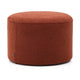 Kave Home Kaeli poef Ø60 cm bouclé Terracotta