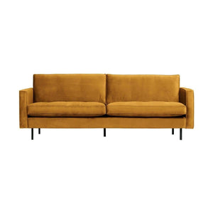 WOOOD Rodeo Classic 2,5-zits bank velvet Okergeel