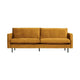 WOOOD Rodeo Classic 2,5-zits bank velvet Okergeel