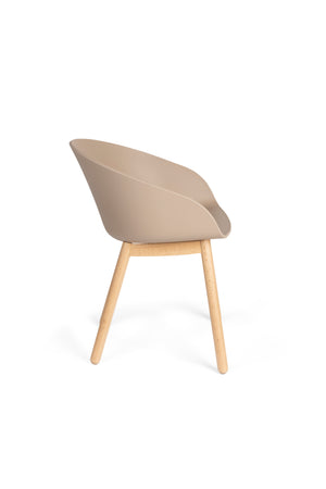 Zuiver Void eetkamerstoel Oak Latte Brown