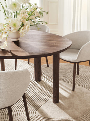 Bolia Join eetkamerstoel Adria Dark Beige donker geolied eiken