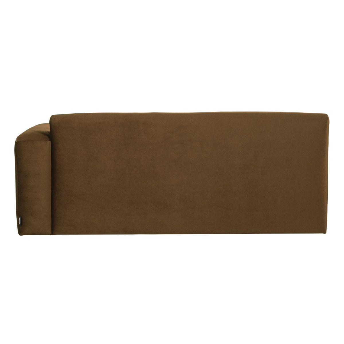 WOOOD Mojo Base 2-zits bank arm rechts velvet Honinggeel