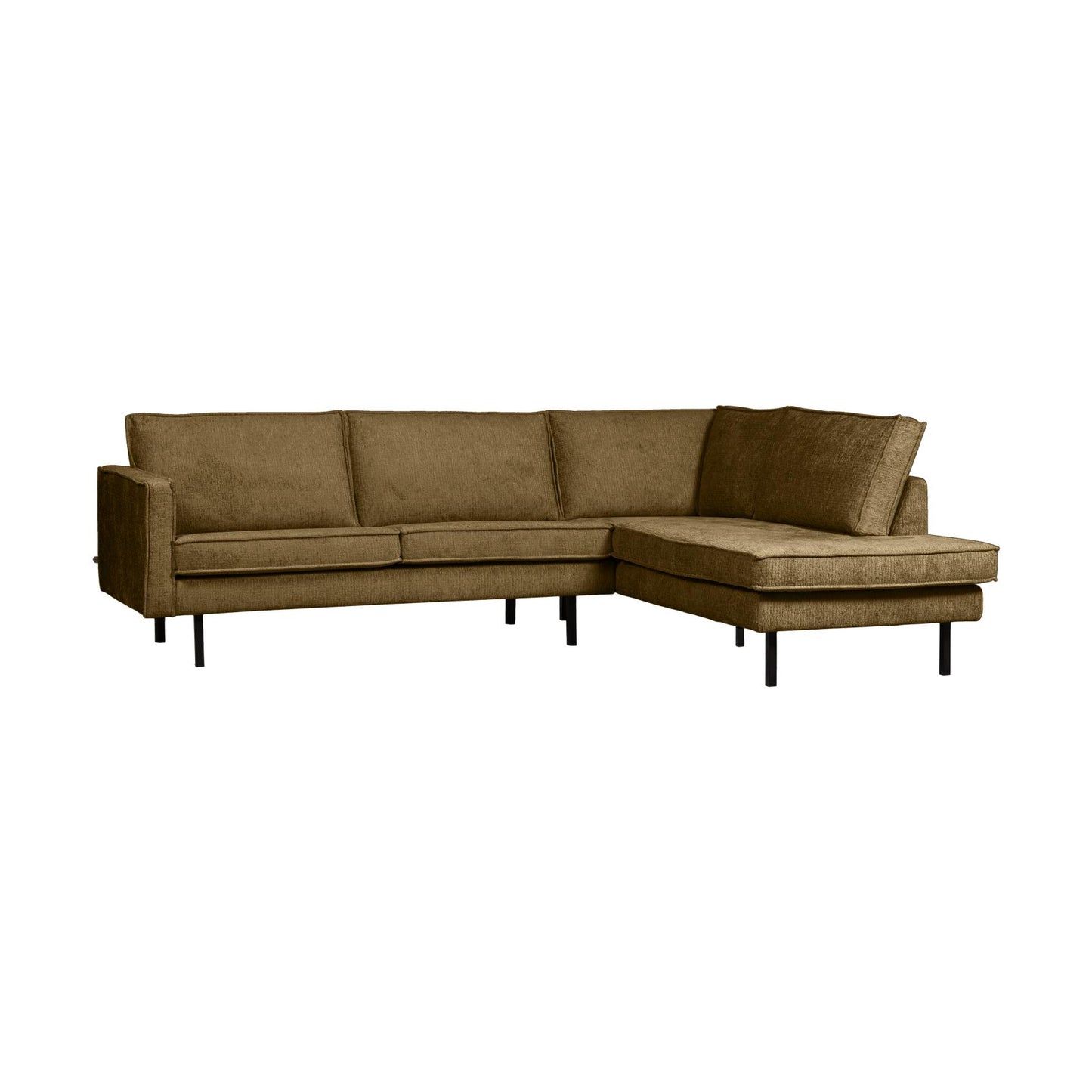 WOOOD Rodeo hoekbank rechts velvet Brass