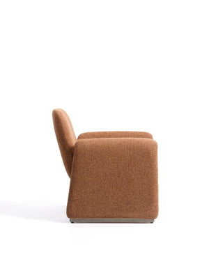 Kave Home Melvia fauteuil chenille Terracotta